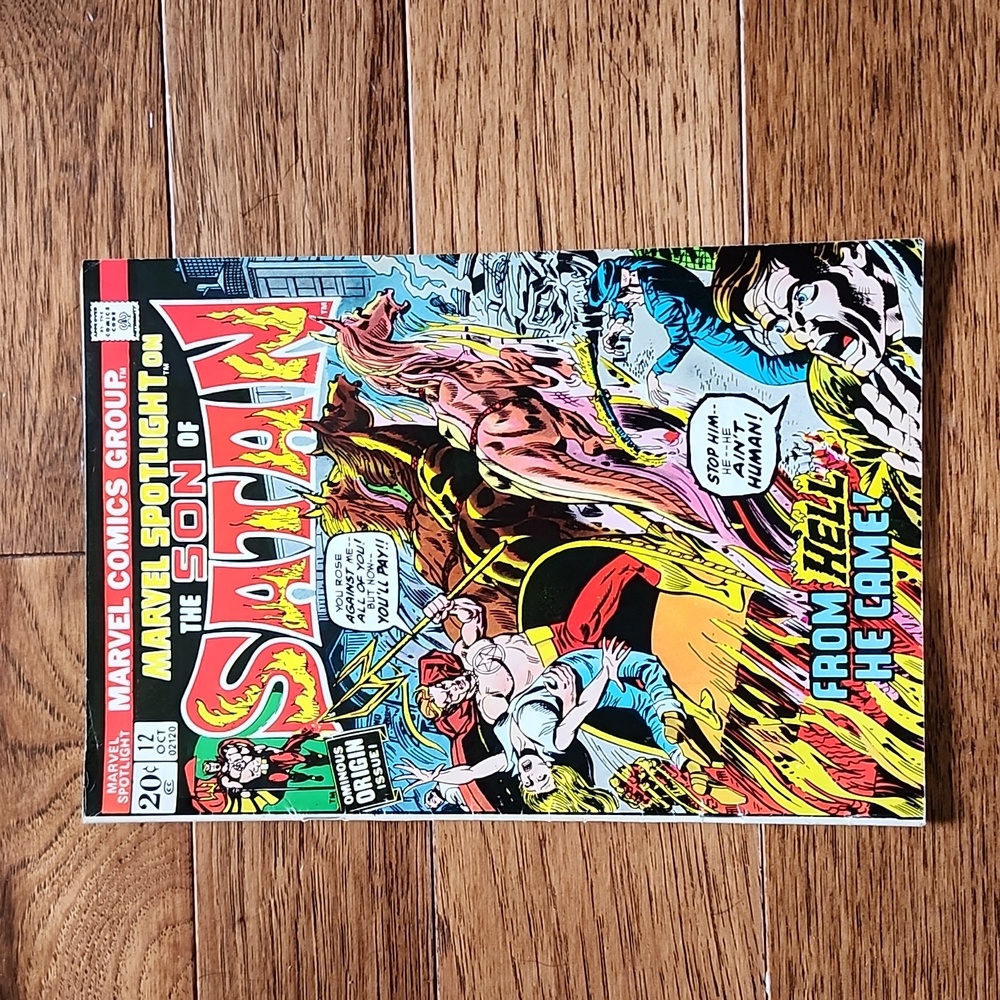 Marvel Son of Satan comic book
